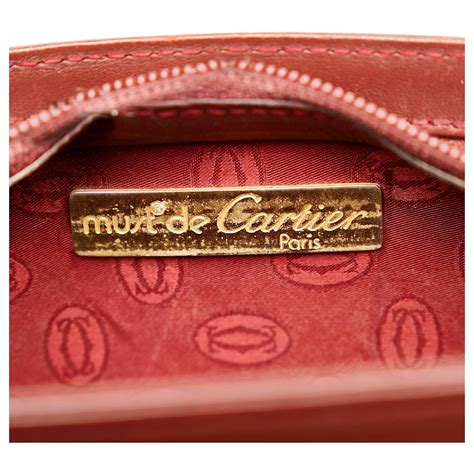 Cartier vachette cuir